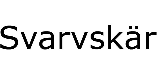 Svarvskär