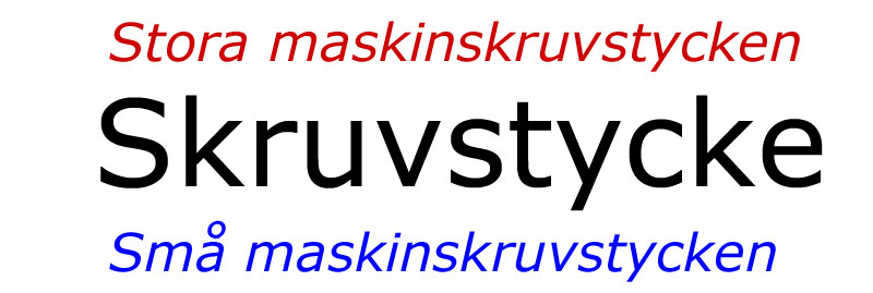 Maskinskruvstycke