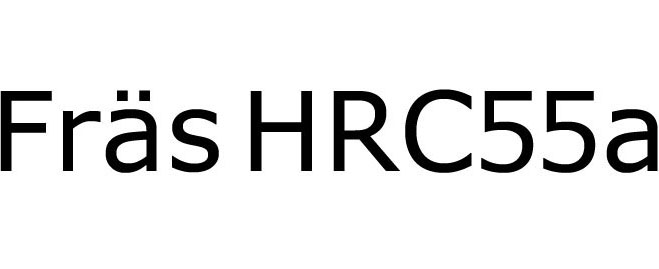 Fräs HRC55 Alu