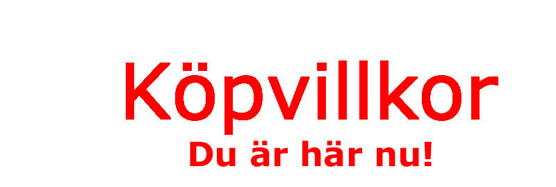 Köpvillkor