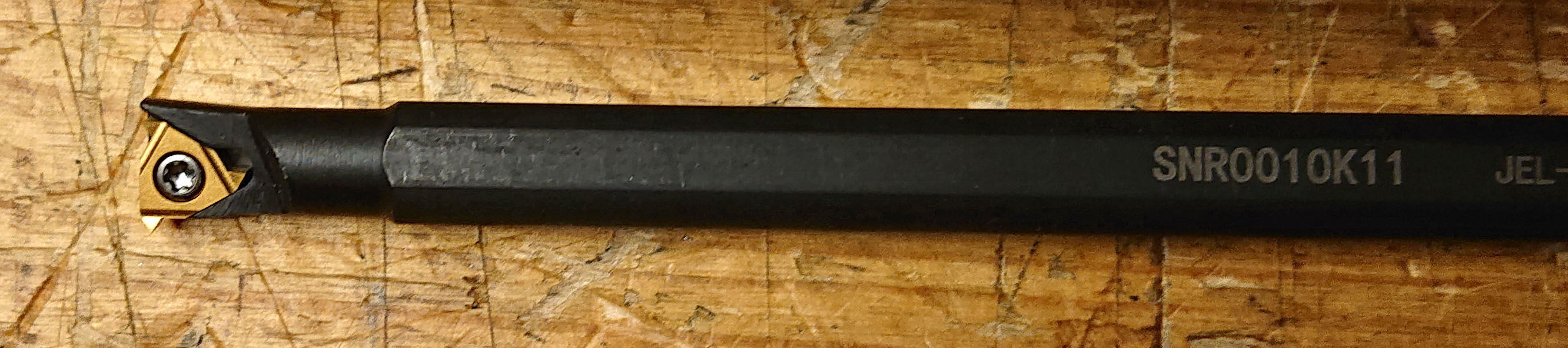 Skärhållare.