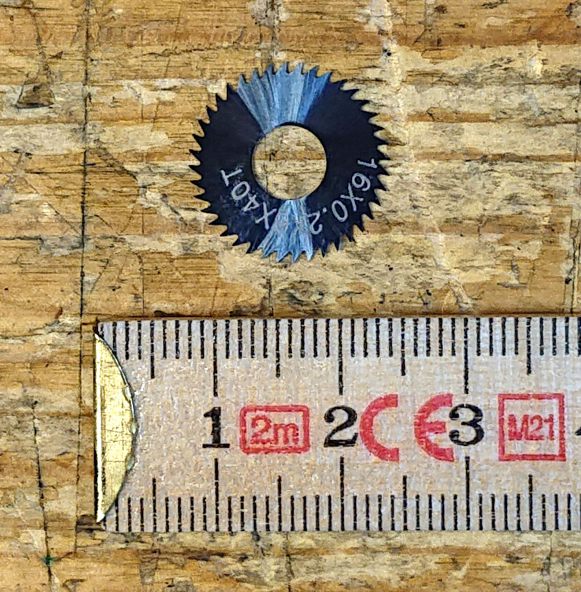 Sågklinga Carbide.