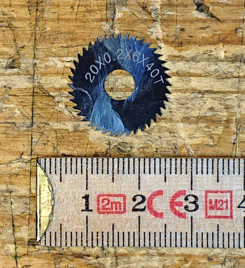 Sågklinga Carbide.