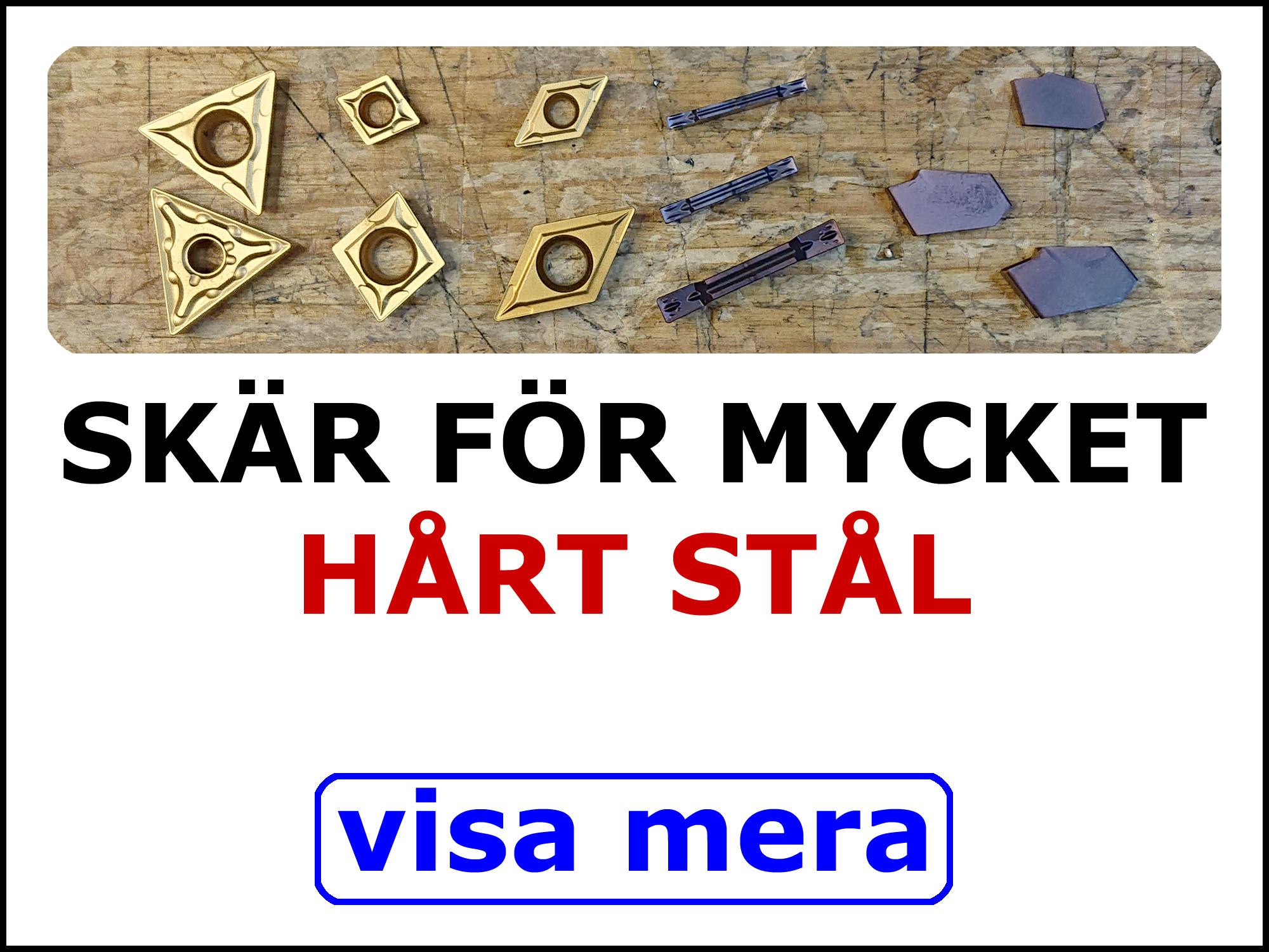 Svarskär blandat.