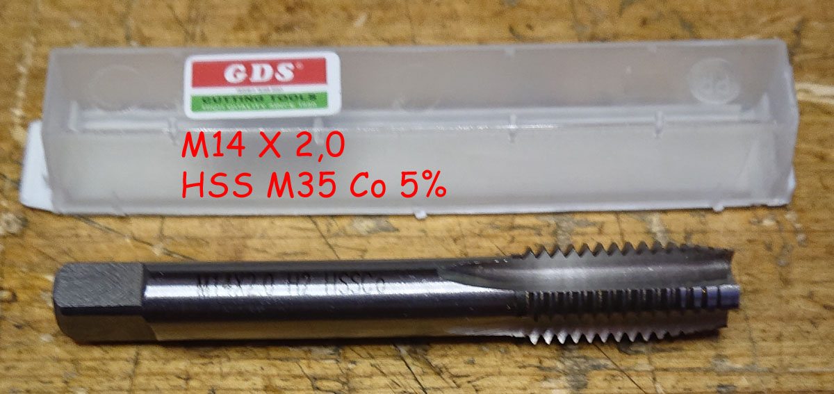 Gängtapp 8,0 HSS Co5%